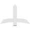 Ekena Millwork Bellingham Architectural Grade PVC Gable Bracket, 48"W x 32"H x 2"D x 6"F, 16/12 Pitch GBP048X32X0206BEL00 - alternate 4